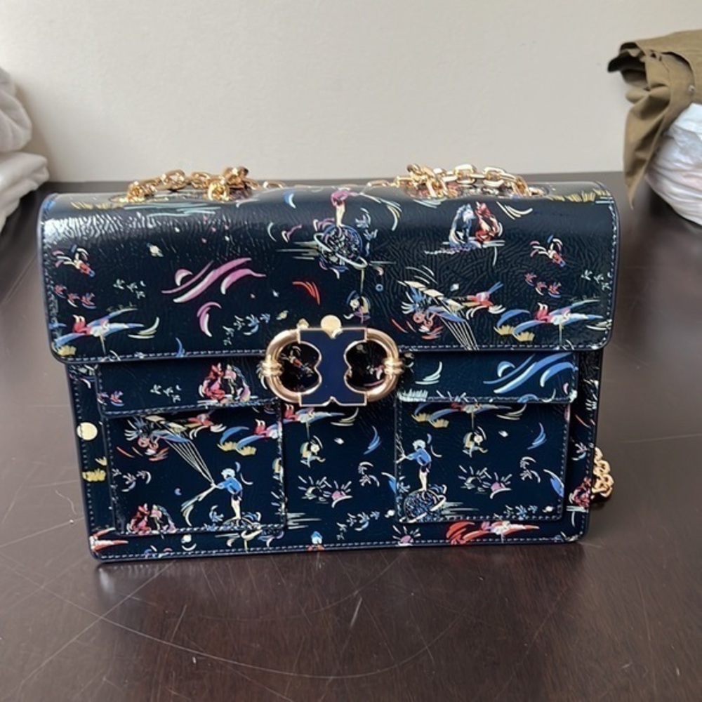 Tori Burch Gemini Link Printed daydream bag